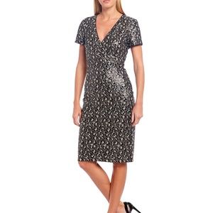 Badgley Mischka Lainey Sequin Dress